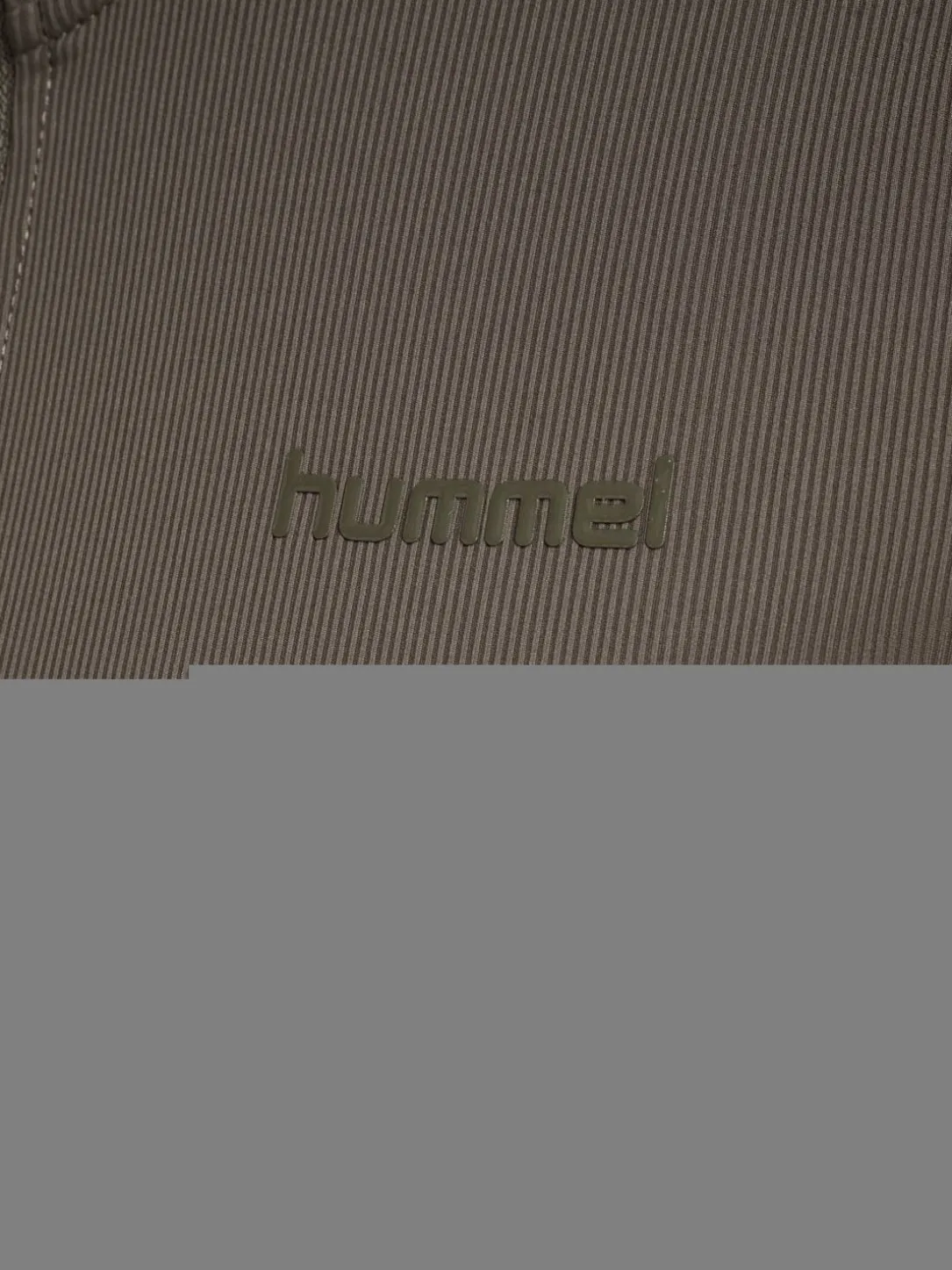 hmlPRIMA W RIB ZIP BLOUSE