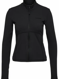 hmlPRIMA W RIB ZIP BLOUSE