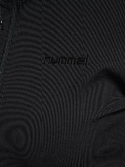 hmlPRIMA W RIB ZIP BLOUSE