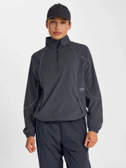 hmlPULSE WOVEN W HALF ZIP