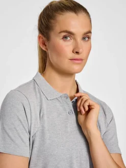 hmlRED CLASSIC POLO WOMAN