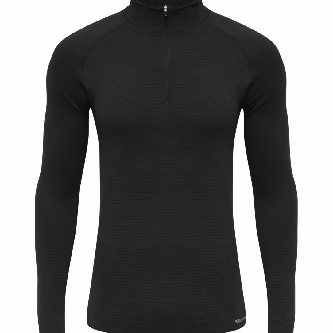 hmlSTROKE SEAMLESS HALF ZIP