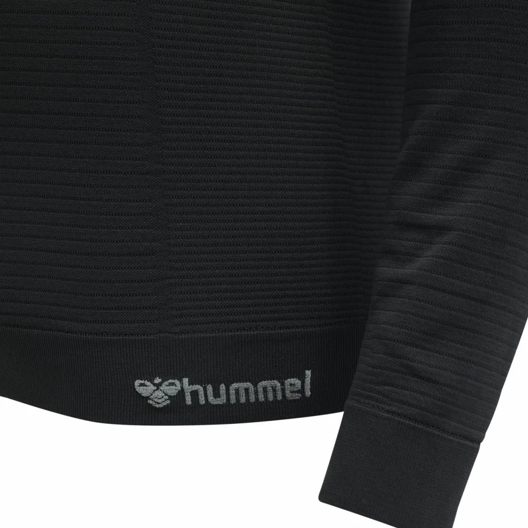 hmlSTROKE SEAMLESS HALF ZIP
