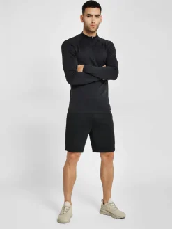 hmlSTROKE SEAMLESS HALF ZIP