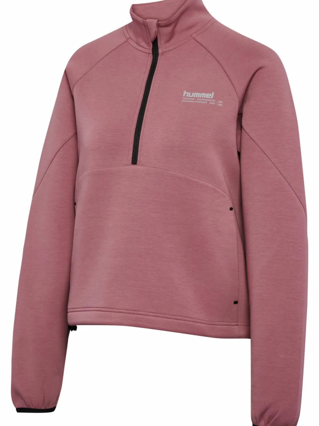 hmlTECH FLEECE WOMEN BOXY HALF ZIP