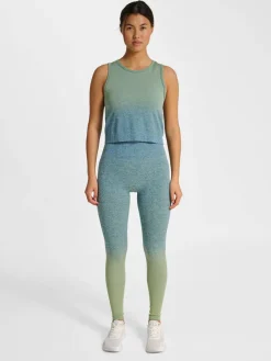 hmlYOGA SEAMLESS GRADIENT CROP TOP