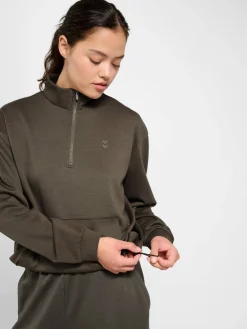 hmlYOGA SOFT HALFZIP W JACKET