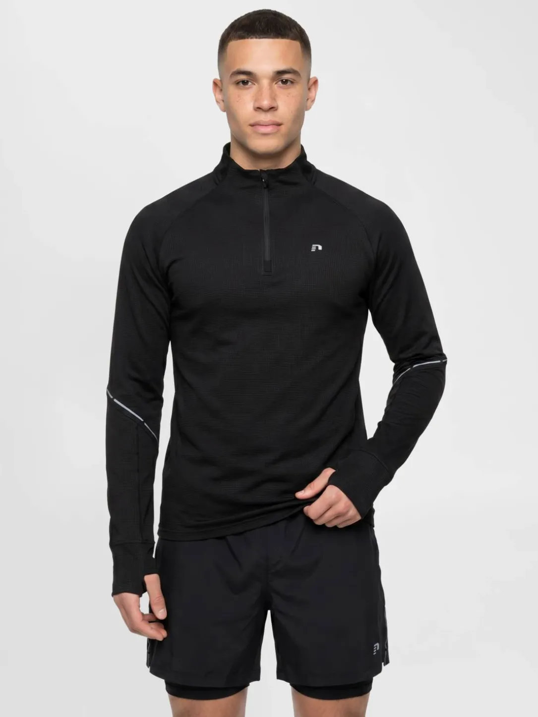 nwlPOWER HALF ZIP MIDLAYER