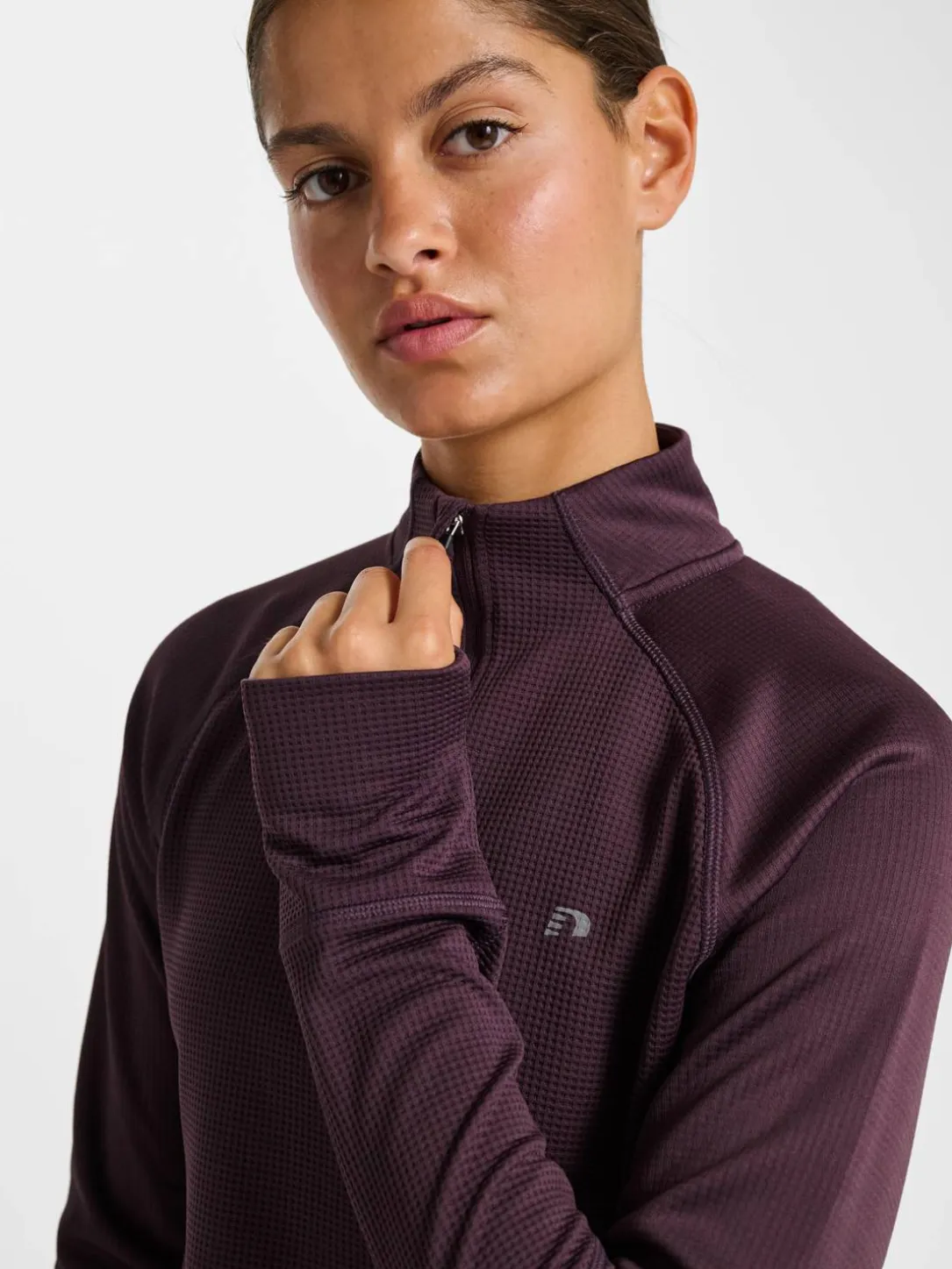 nwlPOWER HALF ZIP MIDLAYER W