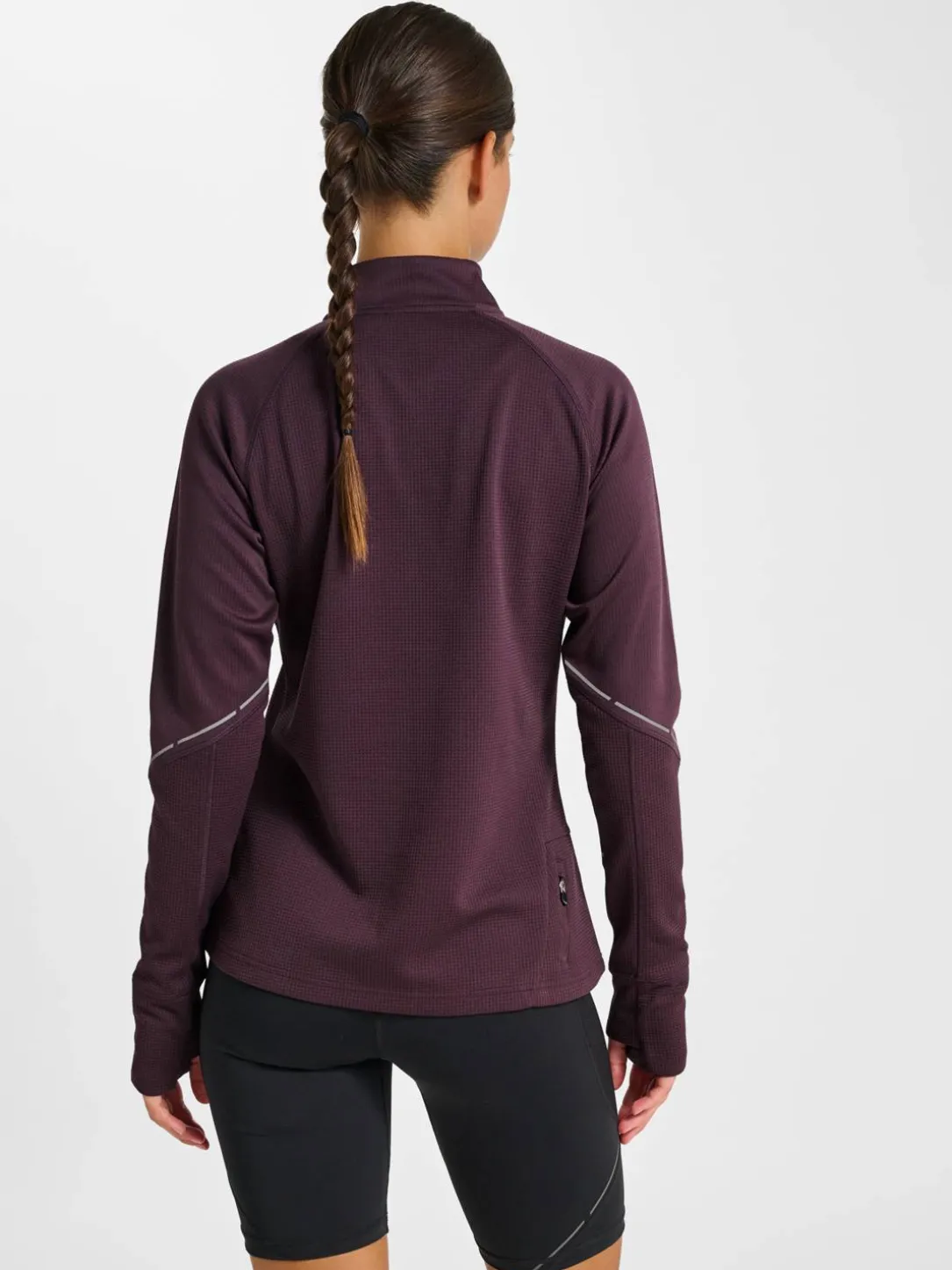 nwlPOWER HALF ZIP MIDLAYER W