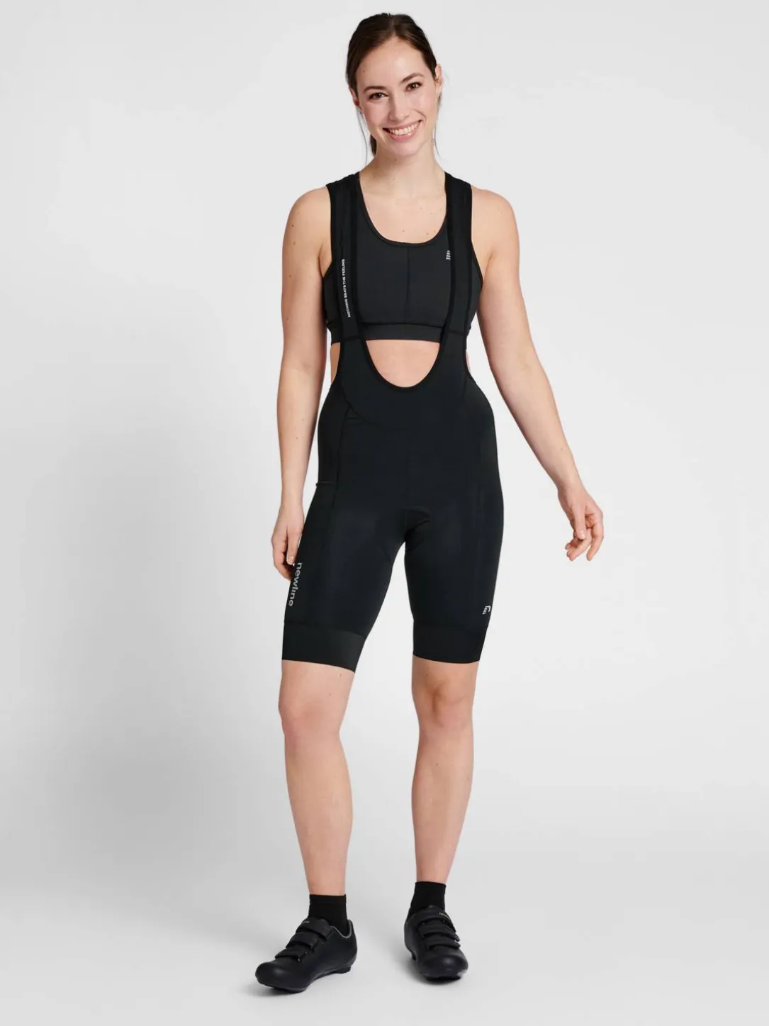 WOMENS CORE BIKE PANEL BIB SHORTS