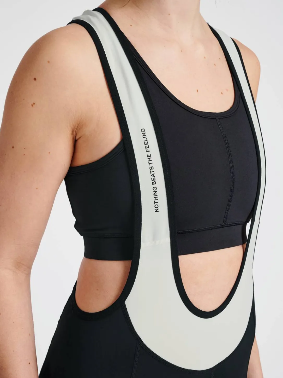 WOMENS CORE BIKE PANEL BIB SHORTS