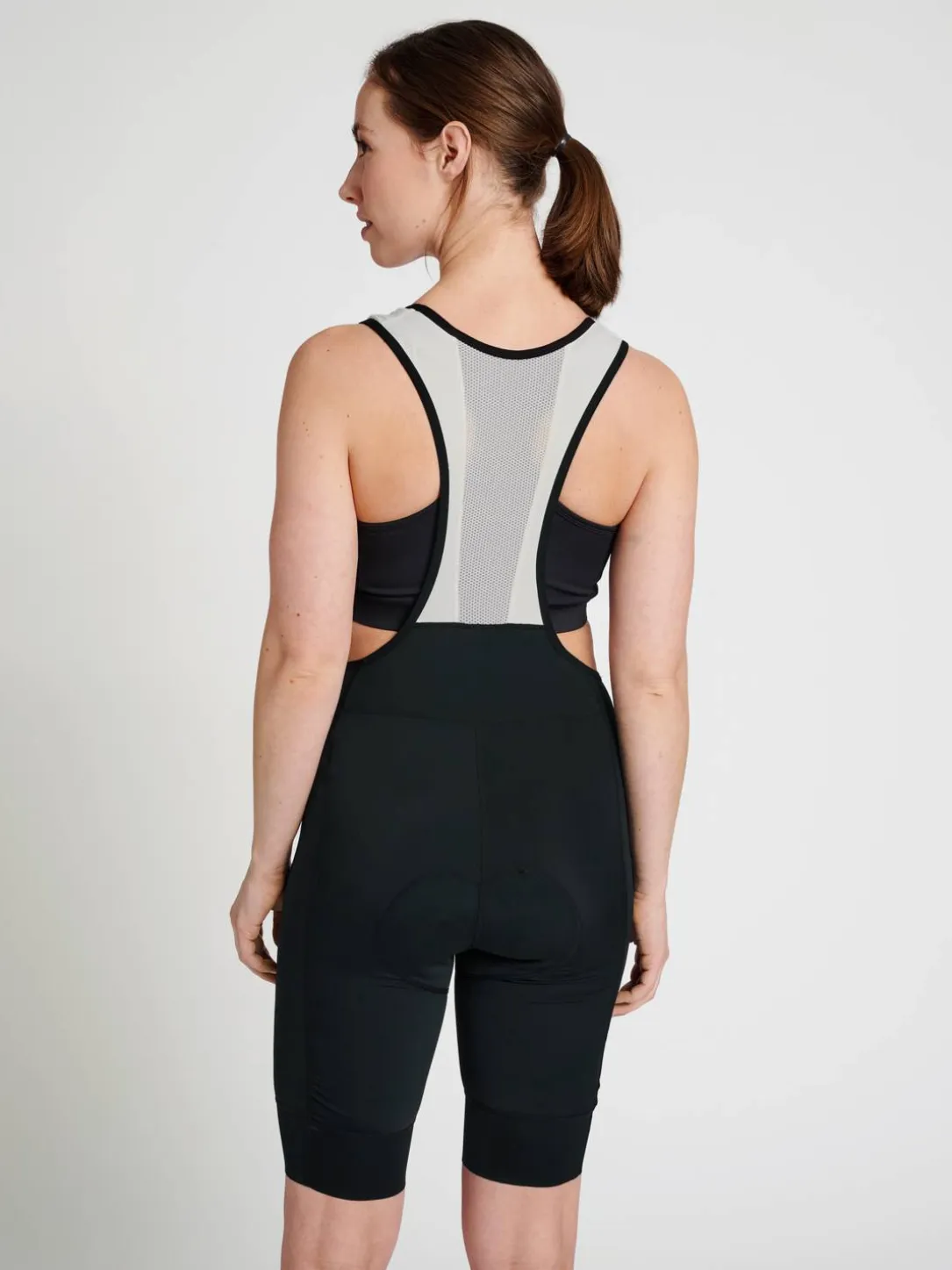 WOMENS CORE BIKE PANEL BIB SHORTS