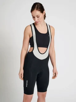 WOMENS CORE BIKE PANEL BIB SHORTS