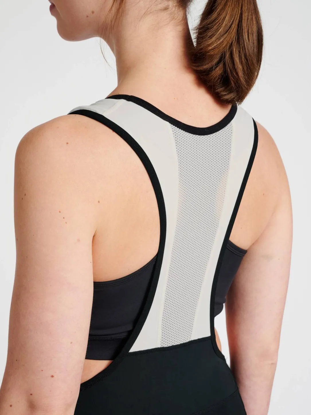 WOMENS CORE BIKE PANEL BIB SHORTS